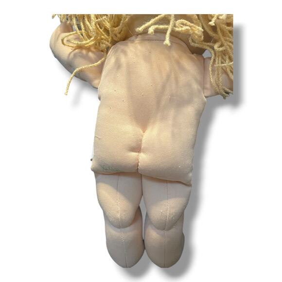 First Edition 1990 Cabbage Patch Kids Pretty Crimp 'N Curl Doll Hasbro Vintage - Picture 10 of 13